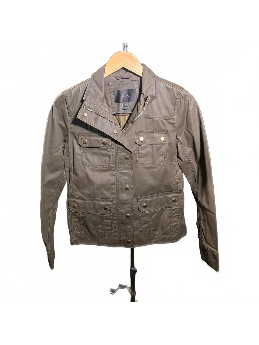 J.Crew Women's Olive Green Utility Jacket XS